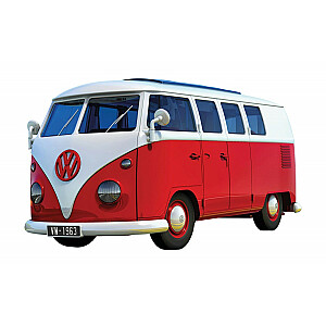 Plastikinis modelis QUICKBUILD VW Camper Van raudona
