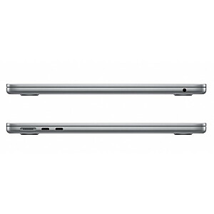 „MacBook Air“ 13,6 colio: M2 8/10, 16 GB, 256 GB, 30 W – „Space Gray“ – MLXW3ZE/A/P1/R1