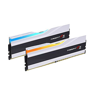 Kompiuterio atmintis – DDR5 96GB (2x48GB) Trident Z5 RGB 6400MHz CL32 XMP3 White