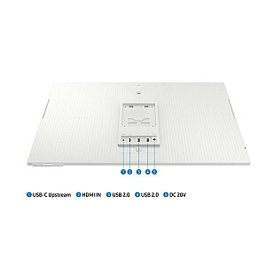 Samsung Smart Monitor S27CM801UU – 27 coliai | VA | 4K | 60 Hz | HDMI 2.0, USB-C | HDR | Pivot
