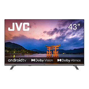 Телевизор JVC 43 дюйма 4K/Smart 3840x2160 Беспроводная локальная сеть Bluetooth Android TV LT-43VA7300