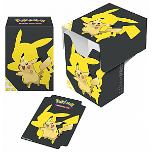 Dėžutė Pikachu denio juodai ir geltonai