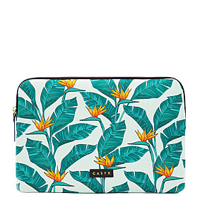 Casyx | Fits up to size 13 ”/14 " | Casyx for MacBook | SLVS-000008 | Sleeve | Birds of Paradise | Waterproof