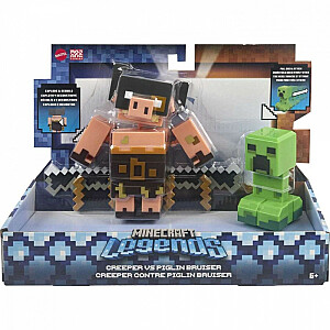 „Minecraft Legends Creeper vs. Piglin“ figūrėlių rinkinys