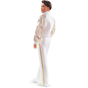 Кукла Barbie The Movie Ken из фильма «Кен» в бело-золотом спортивном костюме