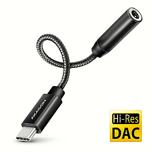 Išorinė ADA-HC USB-C garso plokštė, 32 bitų DAC, 3,5 mm moteriškas, 384 kHz
