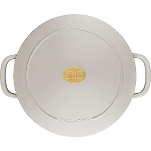 BALLARINI BELLAMONTE apvalus ketaus puodas 75003-552-0 - 5,5 l Ivory