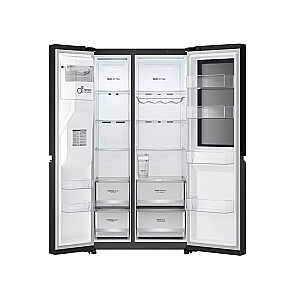 LG InstaView GSGV80EPLL холодильник Side-by-Side Отдельностоящий 635 L E Черный