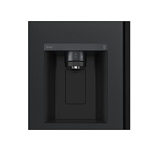 LG InstaView GSGV80EPLL холодильник Side-by-Side Отдельностоящий 635 L E Черный