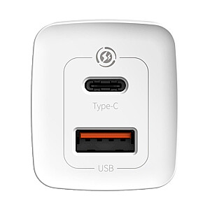 Baseus GaN2 Lite įkroviklis USB-C / 65W baltas