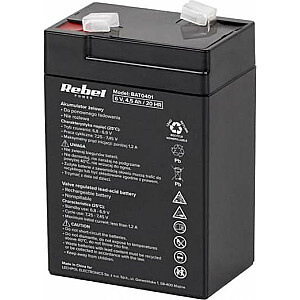 Battery Rebel 6 V / 4,5 Ah (BAT0401)