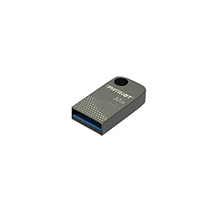 FLASH DRIVE Patriot Tab300 32GB USB 3.2 120MB/s, mini, aliuminio, sidabro