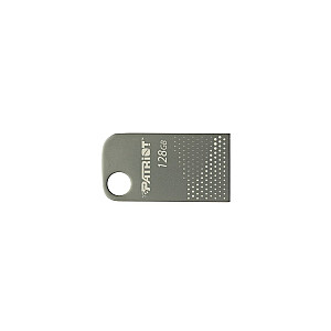 Patriot FLASH DRIVE Tab300 128GB USB 3.2 120MB/s, mini, aliuminio, sidabro