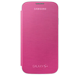 Samsung Flip EF-FI950BBEGWW Originalus knygos dėklas, skirtas Samsung Galaxy I9500 S4 rožinis