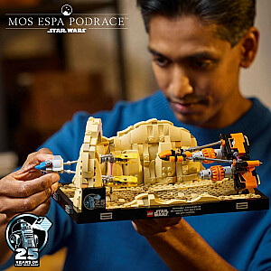 Star Wars Bricks Diorama 75380: Mos Espa Speeder Race