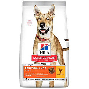 Hill's Science Plan Canine Adult Performance Chicken - sausas šunų maistas - 14 kg