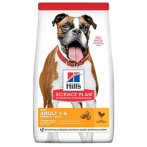 Hill's Science Plan Adult Light Medium - sausas šunų maistas - 2,5 kg