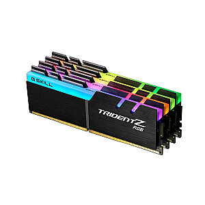 Kompiuterio atmintis – DDR4 64GB (4x16GB) TridentZ RGB 3600MHz CL16 XMP2