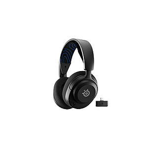 SteelSeries | Žaidimų ausinės | Arctis Nova 5P | Bluetooth | Virš ausies | Triukšmo slopinimas | Belaidis | Juoda