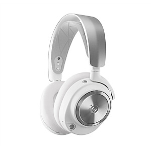 SteelSeries | Žaidimų ausinės | Arctis Nova Pro | Bluetooth | Virš ausies | Triukšmo slopinimas | Belaidis | Baltas