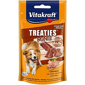 VITAKRAFT Treates Minis с печенью - лакомство для собак - 48 г