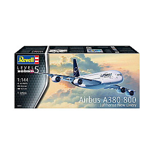 Plastikinis Airbus A380-800 Lufthansa New Livery modelis