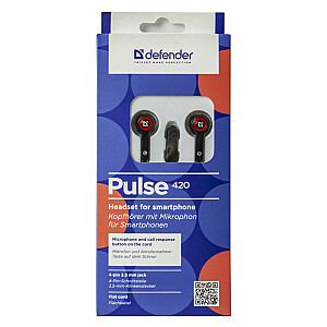 Defender Pulse 420 черно-красный