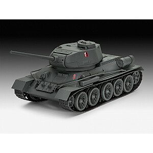 Plastikinis tanko T-34 modelis „World of Tanks“.