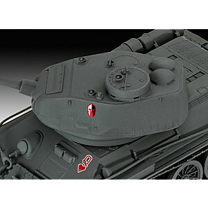 Plastikinis tanko T-34 modelis „World of Tanks“.