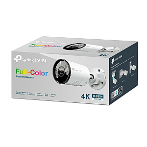 VIGI C385 kamera (4mm) 8MP pilnų spalvų Bullet tinklo kamera