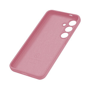 Spalvotas dėklas Samsung Galaxy S24+ rožinis