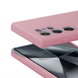 Samsung Galaxy S24 Ultra rožinės spalvos dėklas