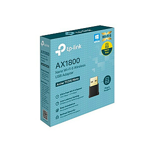 Archer TX20U Nano USB adapteris AX1800 tinklo plokštė