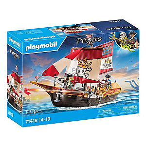 Playmobil Pirates 71418 Piratų laivas