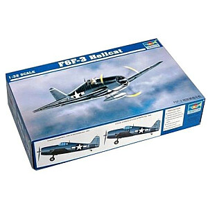 Grumman F6F-3 Hellcat komplekto modelis