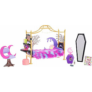 „Mattel Monster High™ Clawdeen Wolf™“ miegamojo komplektas su priedais (HMV77)