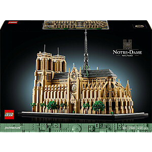 „LEGO Architecture Notre Dame“ Paryžiuje (21061 m.)