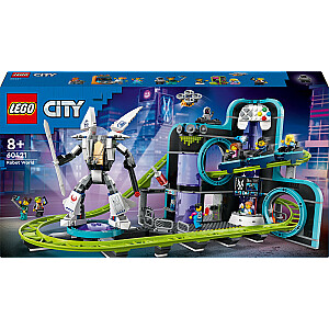 LEGO City Park robotų pasaulis su kalneliais (60421)