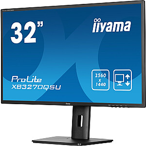 iiyama ProLite XB3270QSU-B1 kompiuterio monitorius 81,3 cm (32 colių), 2560 x 1440 pikselių, platus Quad HD, LED, juodas