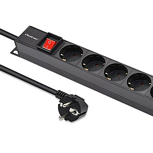 PDU ilgintuvas RACK | 16A | 16xSCHUKO | Vertikalus | 1,8 m 