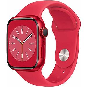 Умные часы Apple Watch 8 GPS + сотовая связь 41 мм Red Alu Sport Czerwony (MNJ23UL/A)