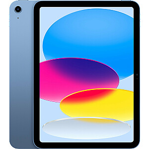 Planšetinis kompiuteris Apple iPad 10.9 (2022) 10.9 colio, 64 GB, mėlynas (MPQ13)