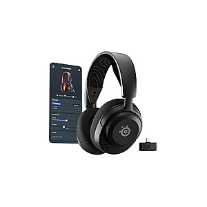 SteelSeries Arctis Nova 5 žaidimų ausinės, už ausies, belaidės, juodos | SteelSeries