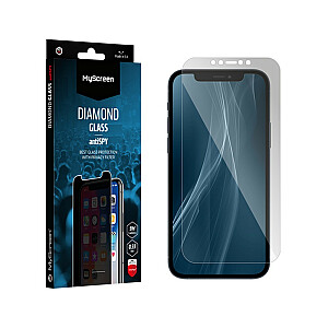 AntiSPY Diamond Tempered Glass, skirtas iPhone 15 Plus 6.7 Privatumas 