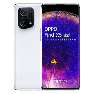 Išmanusis telefonas Oppo Find X5 5G 8/256 GB Baltas