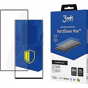 3mk HardGlass Max Black, skirtas Samsung Galaxy S24 Ultra