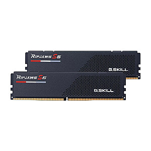 Kompiuterio atmintis – DDR5 32GB (2x16GB) Ripjaws S5 5200MHz CL40 XMP3 Black 