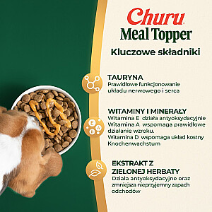 INABA Churu Meal Topper vištiena – šunų skanėstas – 4 x 14g