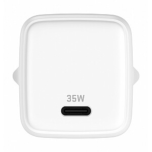 USB C 35W 3A Power Delivery 3.0 QC 3.0 Charger White