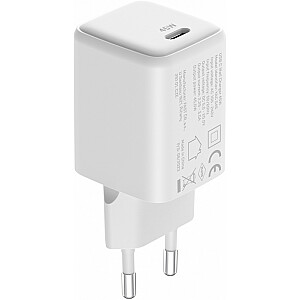USB C 45W 3A Power Delivery 3.0 Сетевое зарядное устройство QC3.0, белое